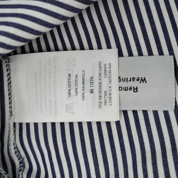 J. Crew One Shoulder Ruffle Top, Size 0 - Picture 10 of 11